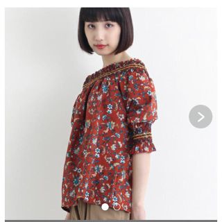 メルロー(merlot)のラッコ様専用＊merlot ブラウス(シャツ/ブラウス(半袖/袖なし))