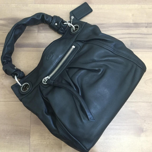 未使用 COACH 2way バッグ ブラックレディース