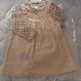 バーバリー(BURBERRY)のBURBERRY  ワンピースとカットソーセット 新品(ワンピース)