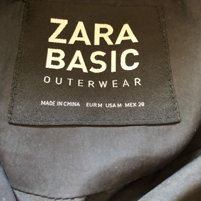 ZARA ロング コート ダウン ペディン