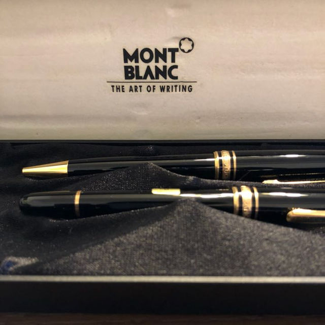 MONTBLANC 万年筆、ボールペンセット　値下げ致しました！