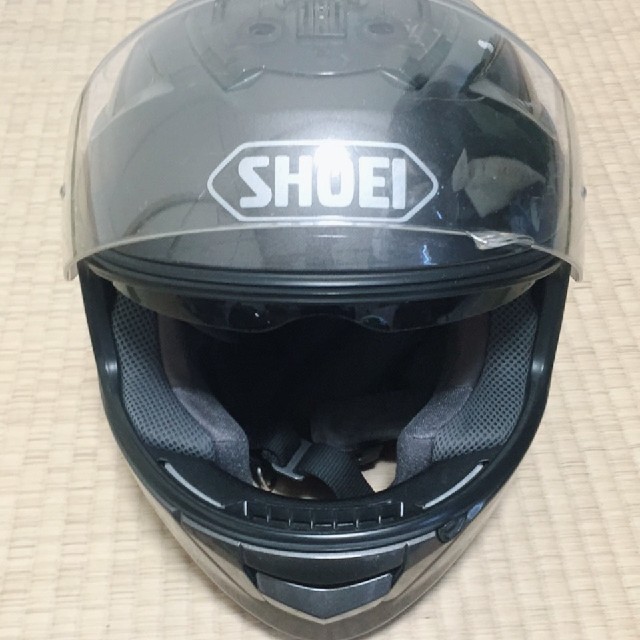 ショーエイ美品L 自動車/バイクのバイク(ヘルメット/シールド)の商品写真