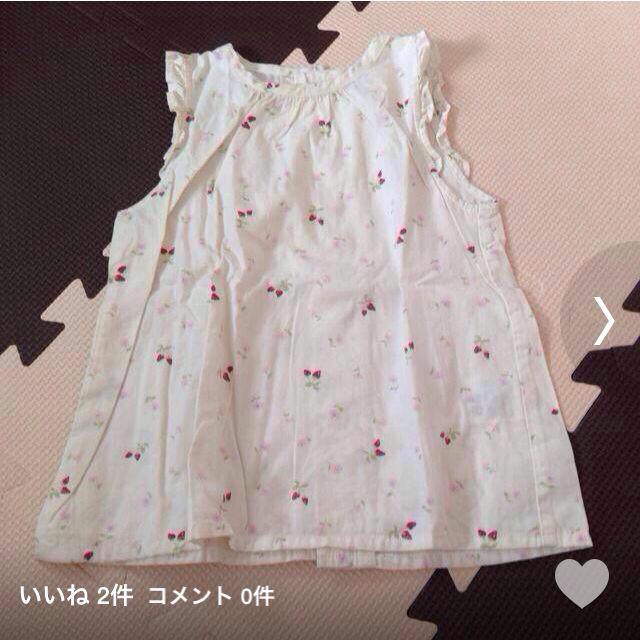 Branshes(ブランシェス)の90cm  ワンピース♡ キッズ/ベビー/マタニティのキッズ服女の子用(90cm~)(その他)の商品写真