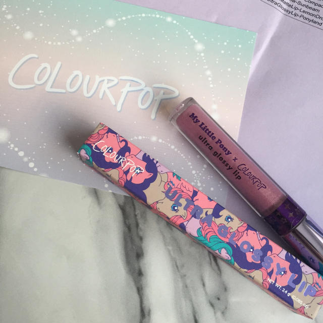 colourpop(カラーポップ)の完売 colourpop my little pony 限定 リップグロス コスメ/美容のベースメイク/化粧品(リップグロス)の商品写真