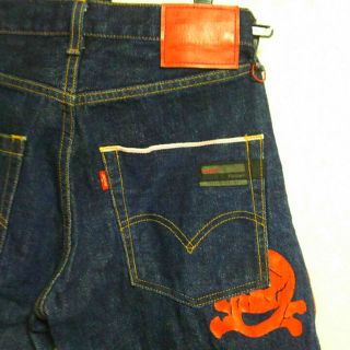 リーバイス(Levi's)の★Levi's fenom リーバイス デニム レッド スカル フェノム(デニム/ジーンズ)