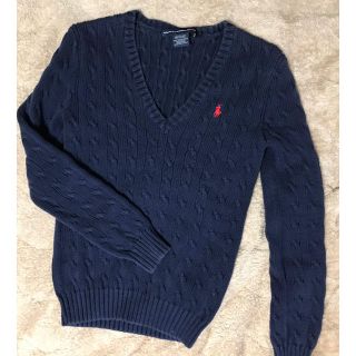 ラルフローレン(Ralph Lauren)のvintage Ralph lauren コットン ニット セーター(ニット/セーター)