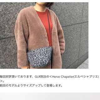 エルベシャプリエ(Herve Chapelier)の週末限定お値下げ☆グリーンレーベル別注 エルベポシェット(ショルダーバッグ)