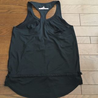 アディダスバイステラマッカートニー(adidas by Stella McCartney)のアディダスバイステラマッカートニータンクトップ黒色M adidas (キャミソール)