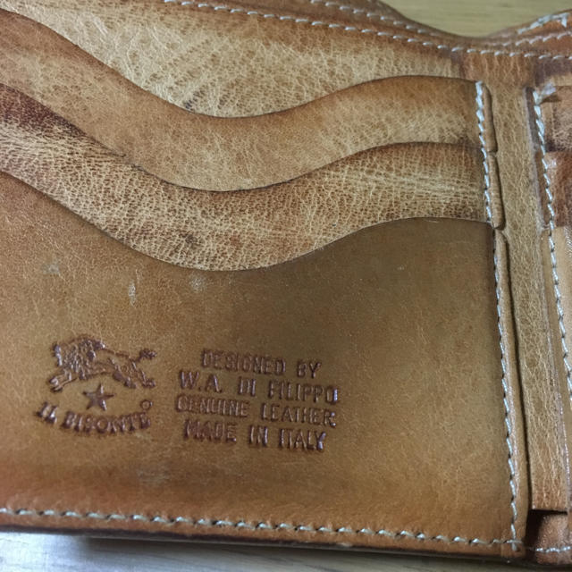 IL BISONTE(イルビゾンテ)のイルビゾンテ ２つ折り財布 レディースのファッション小物(財布)の商品写真