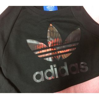 アディダス(adidas)のアディダス RITAORA♡ショート丈トップス(Tシャツ(半袖/袖なし))