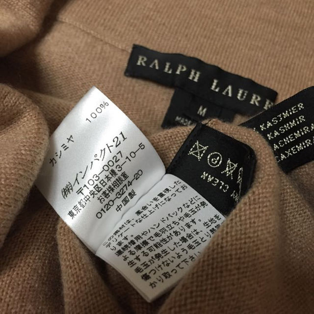 Ralph Lauren(ラルフローレン)のラルフローレン カシミヤニット レディースのトップス(ニット/セーター)の商品写真