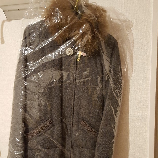 Ungrid(アングリッド)のungrid 　ダウンコート　グレー　クリーニング済み レディースのジャケット/アウター(ダウンコート)の商品写真