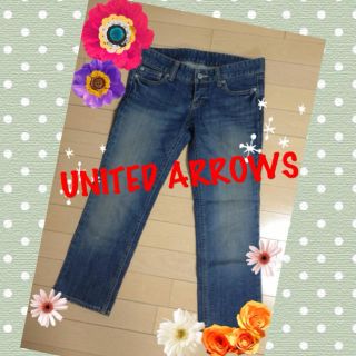 ユナイテッドアローズ(UNITED ARROWS)のアローズ♡7分丈ジーンズ(デニム/ジーンズ)