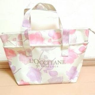 ロクシタン(L'OCCITANE)のロクシタン 花柄トートバッグ(トートバッグ)