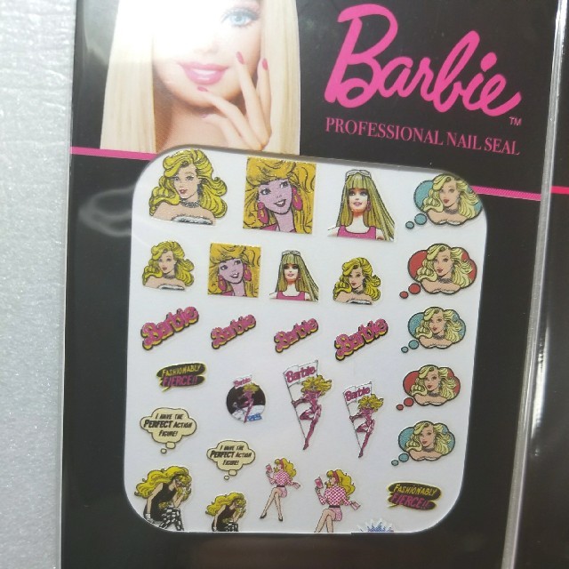 Barbie(バービー)のバービー　ネイルシール コスメ/美容のネイル(ネイル用品)の商品写真