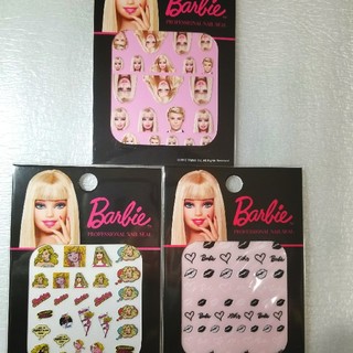 バービー(Barbie)のバービー　ネイルシール(ネイル用品)