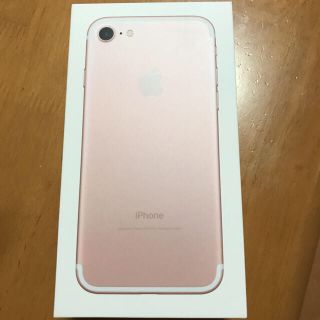 アップル(Apple)のiPhone7(32GB)の空き箱(その他)