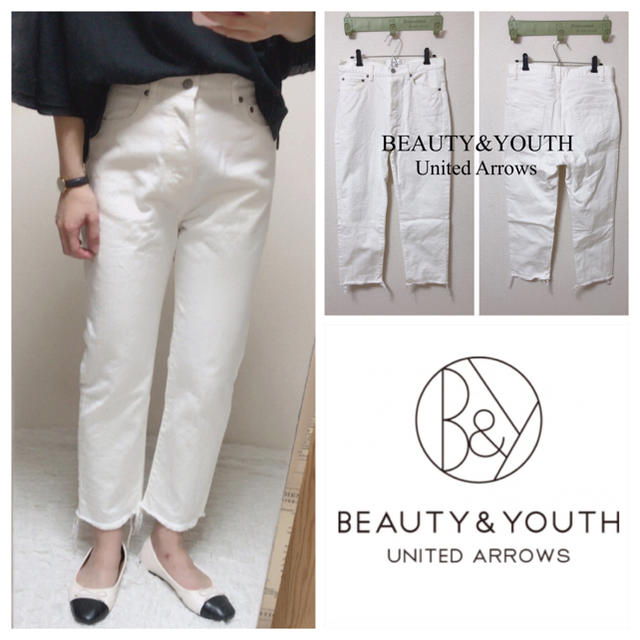 BEAUTY&YOUTH UNITED ARROWS(ビューティアンドユースユナイテッドアローズ)のBEAUTY&YOUTH／カットオフデニム シップス todayfulシンゾーン レディースのパンツ(デニム/ジーンズ)の商品写真