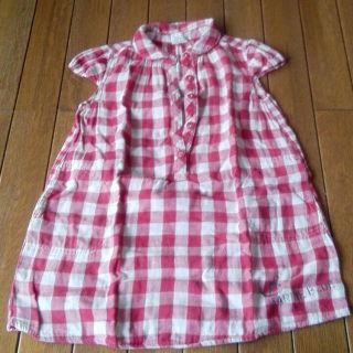 エフオーキッズ(F.O.KIDS)のチェックのワンピース(ワンピース)