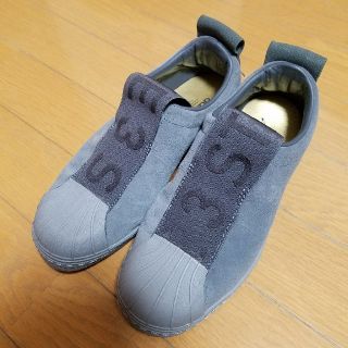 アディダス(adidas)のお値下げ　adidas　今期ｽﾊﾟｰｽﾀｰｽﾘｯﾎﾟﾝ　ｸﾞﾚｰ(スニーカー)