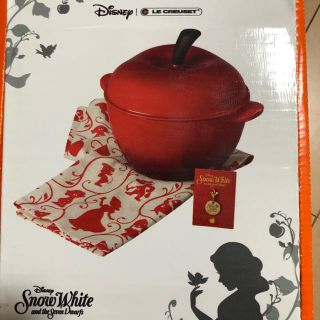 ルクルーゼ(LE CREUSET)の新品 ル・クルーゼ 白雪姫 公開80周年 記念 りんご鍋 アップル レア(鍋/フライパン)