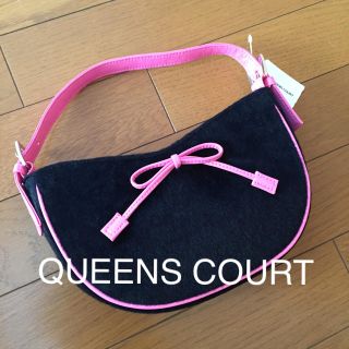 クイーンズコート(QUEENS COURT)の【新品】QUEENS COURTバッグ(ハンドバッグ)