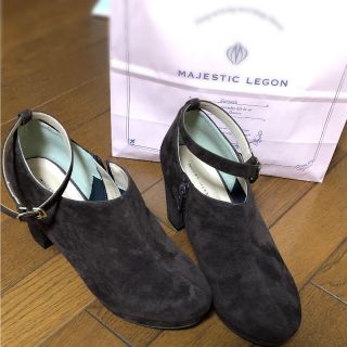 マジェスティックレゴン(MAJESTIC LEGON)のマジェスティックレゴン ベロアストラップ ブーツ(ブーツ)