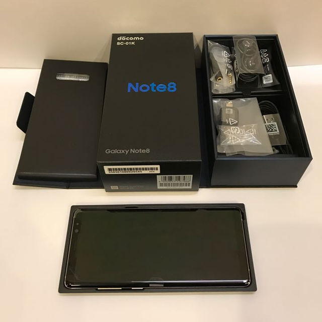 値下 ドコモ Galaxy Note 8 SIMフリー SC-01K オマケあり-