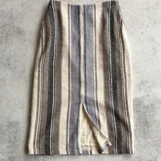 トゥデイフル(TODAYFUL)のTODAYFUL Stripe Jacquard Skirt(ロングスカート)