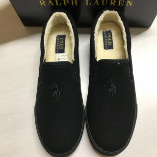 ポロラルフローレン(POLO RALPH LAUREN)の大人気❤︎もこもこスリッポン❤︎ポロラルフローレン (スリッポン/モカシン)