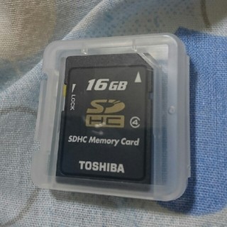 トウシバ(東芝)のSDHCカード 16GB　説明書付き(その他)