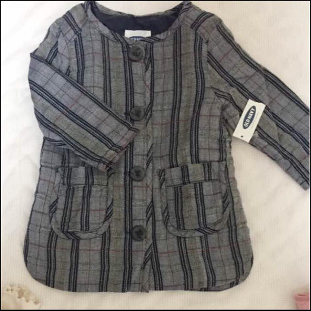 Old Navy(オールドネイビー)の新品 未使用 オールドネイビー ジャケット キッズ/ベビー/マタニティのベビー服(~85cm)(ジャケット/コート)の商品写真