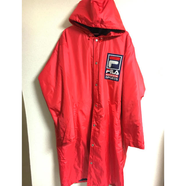 【美品】FILA ベンチコート ロングコート 90s