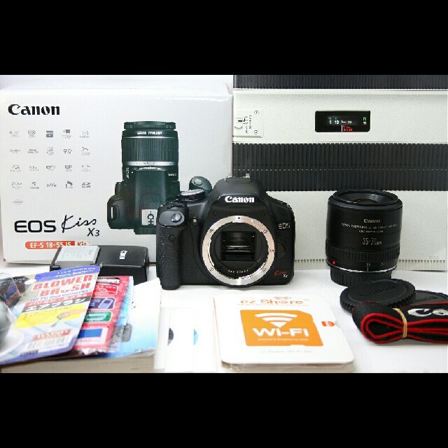 Canon Kiss X3 レンズセット♪の通販 by たくちゃん's shop｜キヤノンならラクマ - 新春セール品!!Canon キャノン 最安値挑戦
