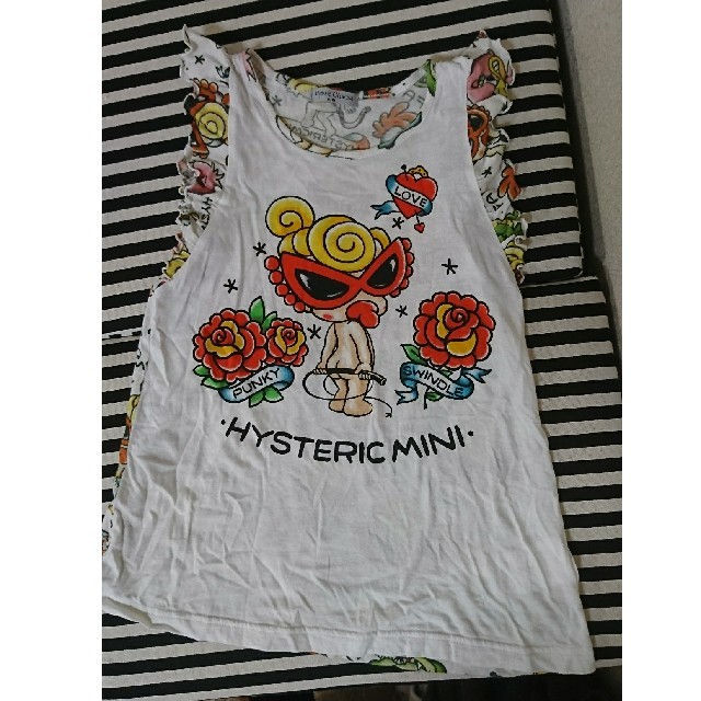 HYSTERIC MINI(ヒステリックミニ)のヒスミニ ※タンクトップ ※110㎝ キッズ/ベビー/マタニティのキッズ服女の子用(90cm~)(Tシャツ/カットソー)の商品写真