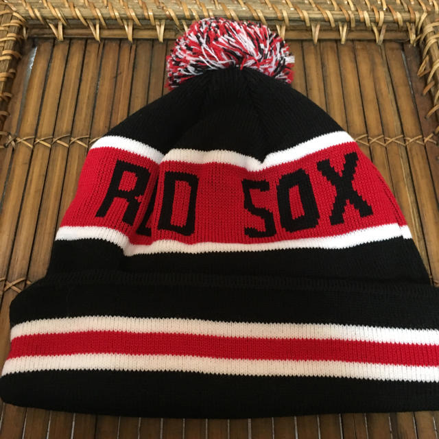 NEW ERA(ニューエラー)のNEW ERA　RED SOX　ニット MLB　Beanie レッドソックス メンズの帽子(ニット帽/ビーニー)の商品写真