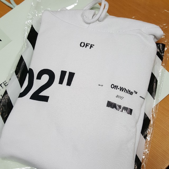 OFF-WHITE(オフホワイト)のOff-white For All TOKYO限定 02 ホワイト パーカー メンズのトップス(パーカー)の商品写真