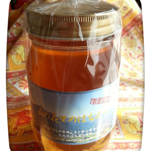 純粋　 国産 はちみつ 蜂蜜　600㌘6個セット 非加熱 食品/飲料/酒の食品(その他)の商品写真