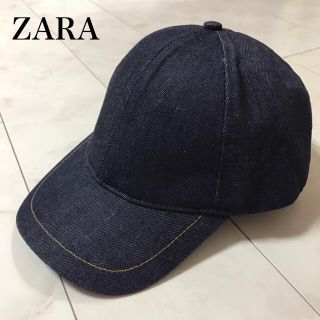 ザラ(ZARA)の【ZARA】ザラ デニムキャップ(キャップ)