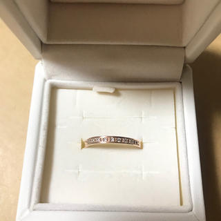 ヨンドシー(4℃)の4°Cピンクゴールドのダイヤモンドリング(リング(指輪))
