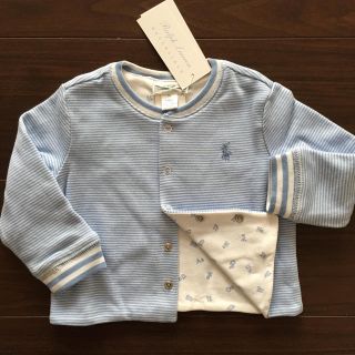 ラルフローレン(Ralph Lauren)の【新品☆9M】ラルフローレン リバーシブル カーディガン(カーディガン/ボレロ)