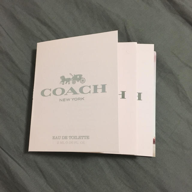 COACH(コーチ)の新品Coachコーチオードトワレ2ml*3 香水 サンプル コスメ/美容の香水(香水(女性用))の商品写真