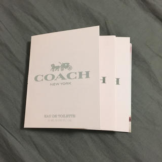 コーチ(COACH)の新品Coachコーチオードトワレ2ml*3 香水 サンプル(香水(女性用))