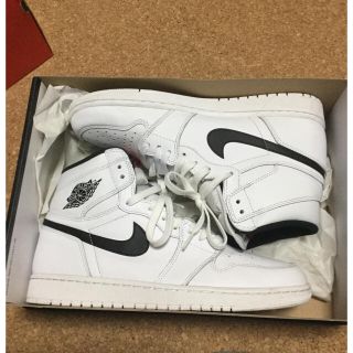 ナイキ(NIKE)のNike air jordan1 retro high white(スニーカー)