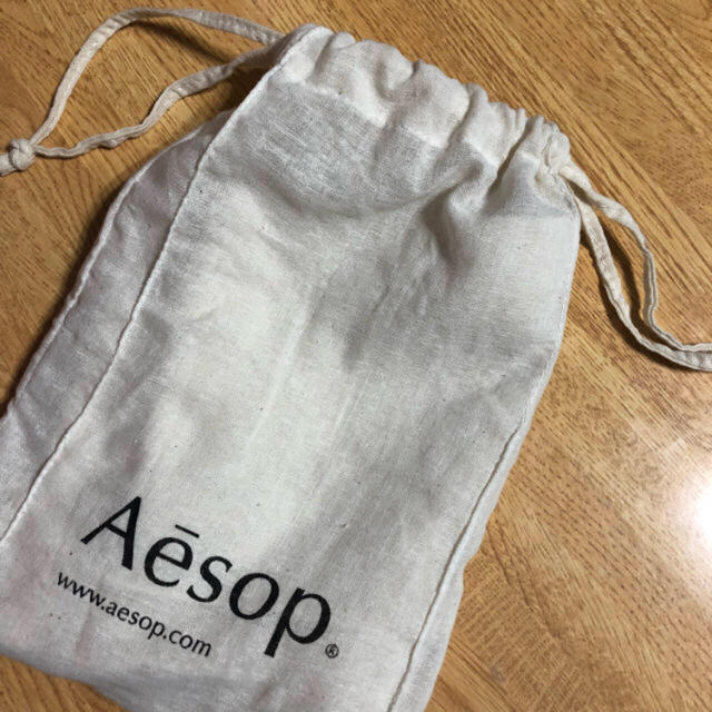 Aesop(イソップ)のAesop 巾着 小 レディースのバッグ(ショップ袋)の商品写真