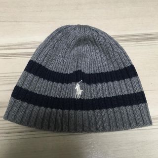 ポロラルフローレン(POLO RALPH LAUREN)の新品同様  正規 ラルフローレン ニット帽  ポロラルフローレン(帽子)