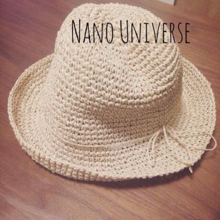 ナノユニバース(nano・universe)のnano universeペーパーハット(ハット)