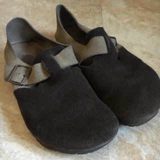 ビルケンシュトック(BIRKENSTOCK)のBIRKENSTOCK ビルケンシュトック ロンドン スエードレザー サイズ42(スニーカー)