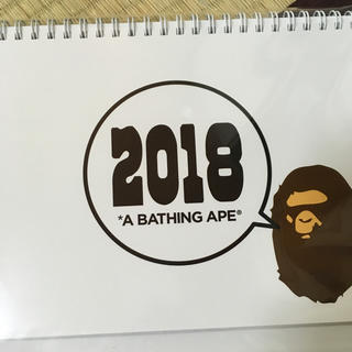 アベイシングエイプ(A BATHING APE)のbape 置き型カレンダー エイプ(カレンダー/スケジュール)