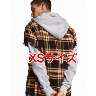 エイチアンドエム(H&M)の即日発送 H&M 半袖 フランネル シャツ fear of god 型(シャツ)